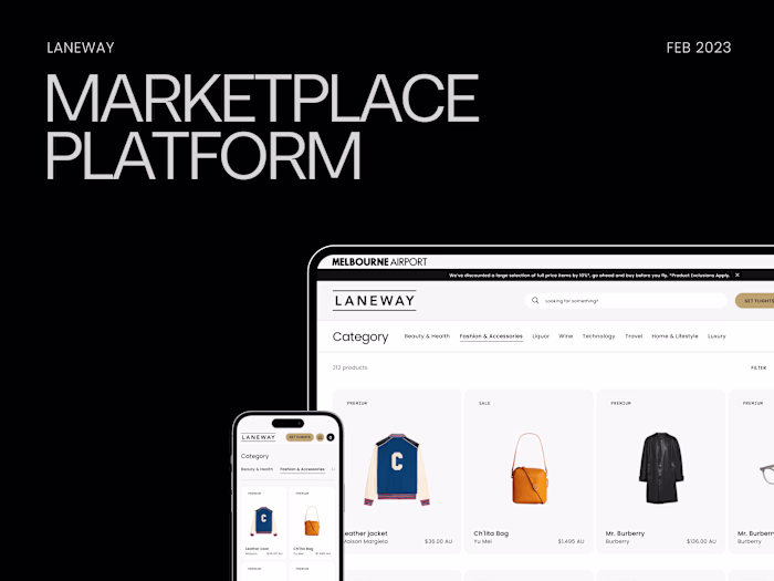 Laneway | 🛒 e-commerce Website