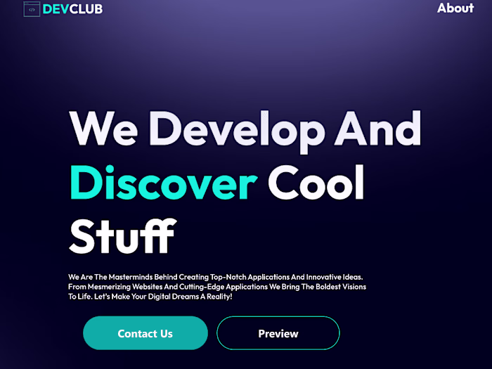 DevClub Website