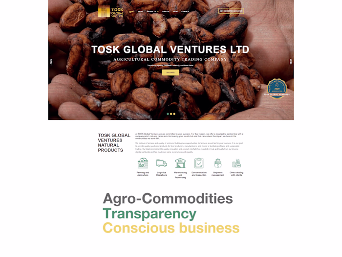 Tosk Global Website (Business)