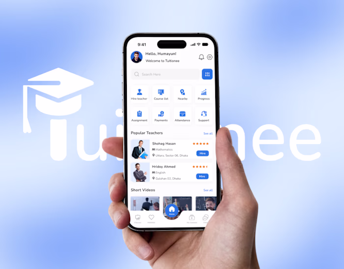 Tutor Finding App UI/UX Case Study