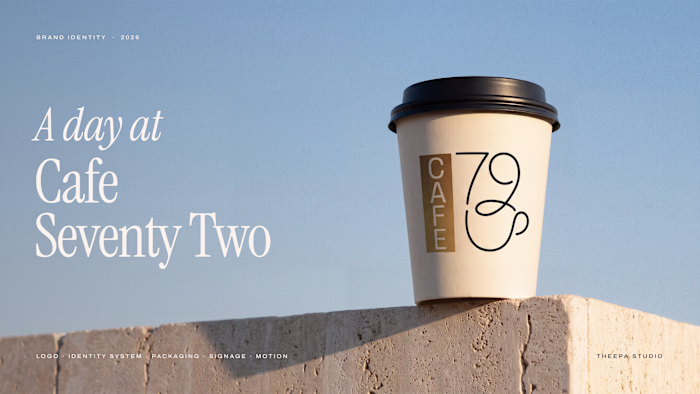 Cafe Seventy Two | Brand Identity for a Coffee House