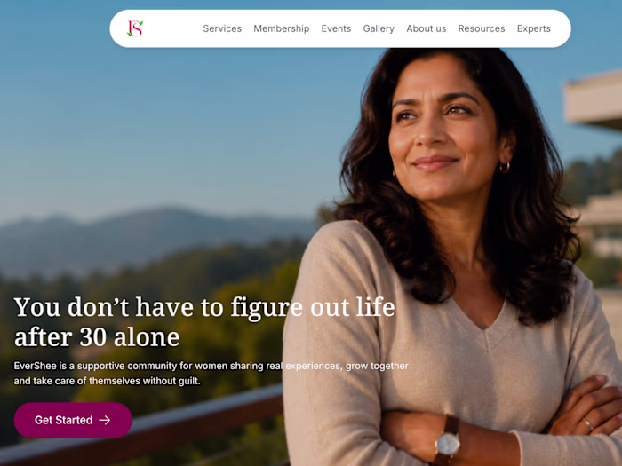 EverShee – Wellness & Support Community for Women Above 30