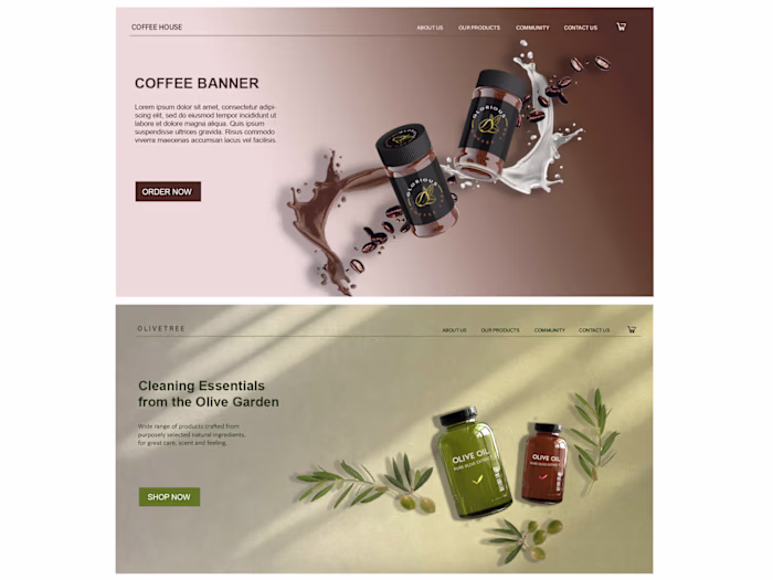 Website banners
