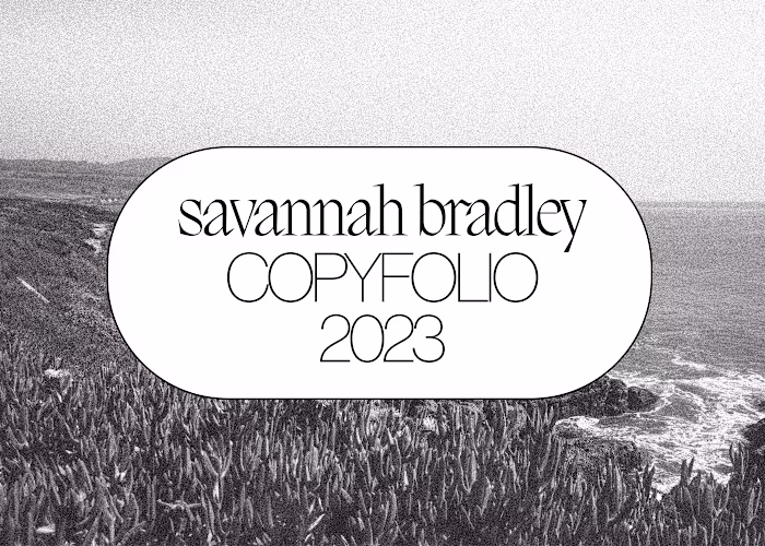 Copywriting Portfolio | 2023