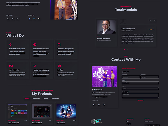 Personal Portfolio Website