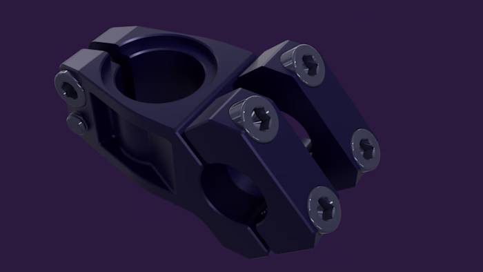 Precision-Engineered 3D BMX Top-Load Stem