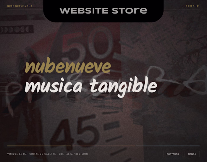nubenueve - identity & website