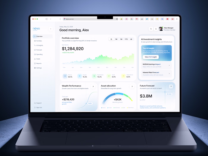 💸 Product design for AI Wealth Platform | Hyperactive