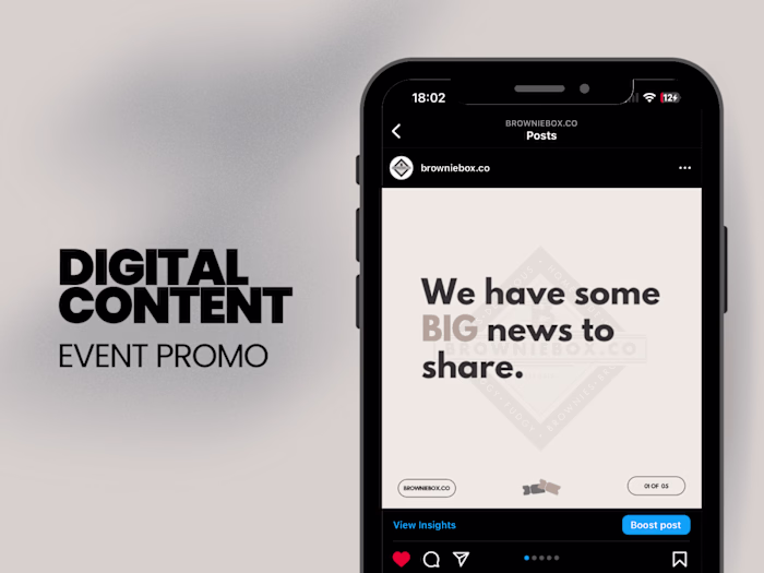 Event Promo Content