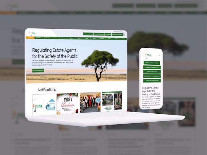 Many Page Website