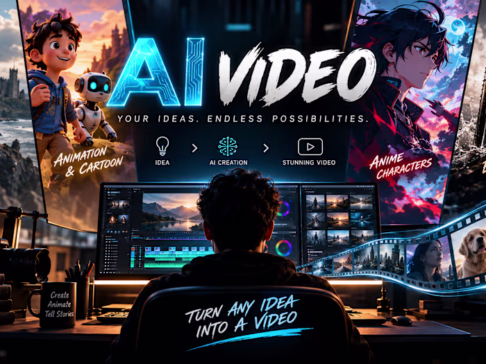 Created a cinematic AI video
