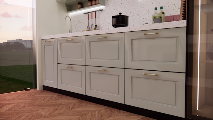 Modern Modular Kitchen💯