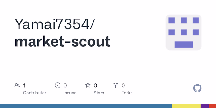Market Scout Tool Development