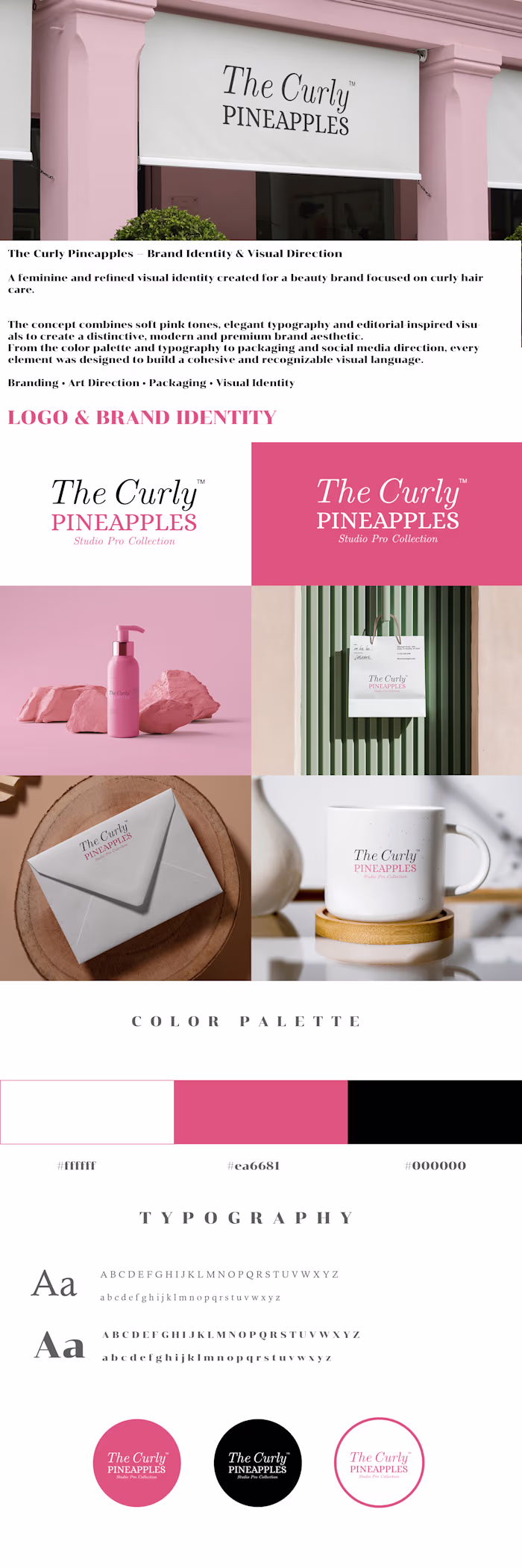 Logo design and brand identity