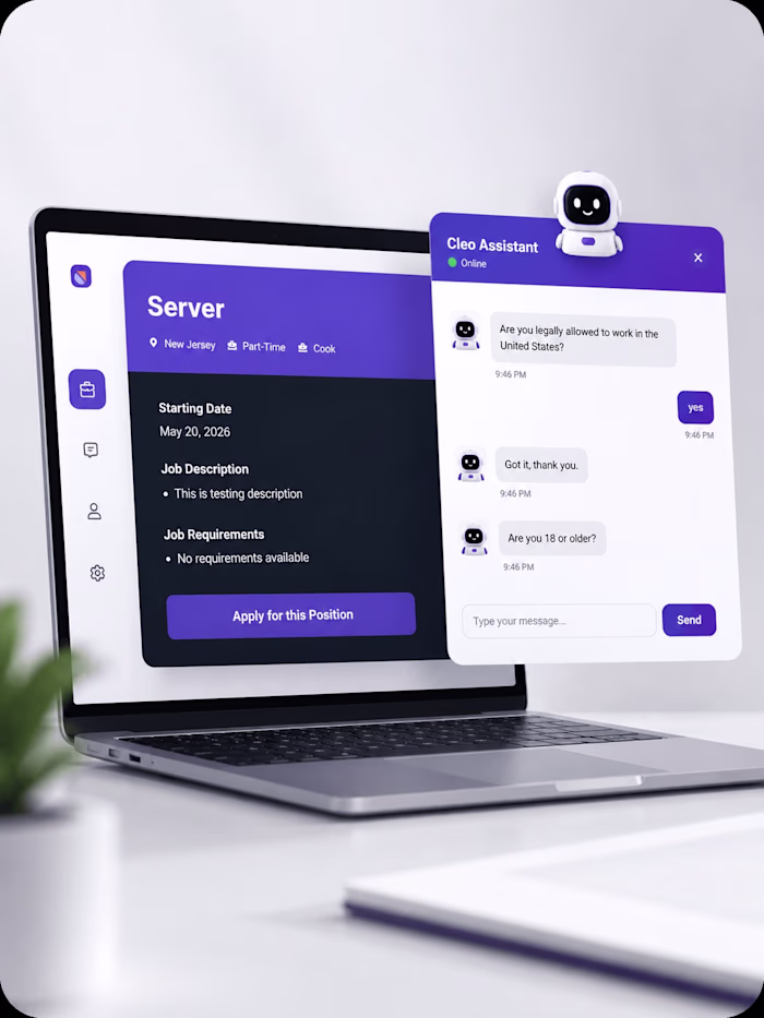 CleoHR — Multi-Tenant CRM Platform
Bubble