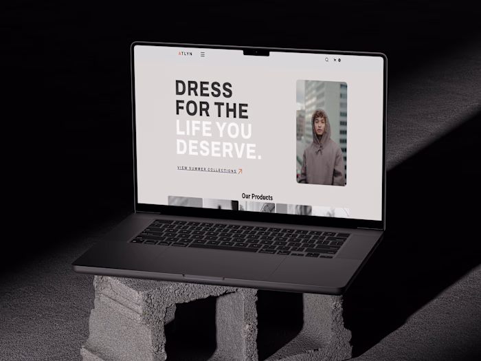 Atlyn E-commerce Website