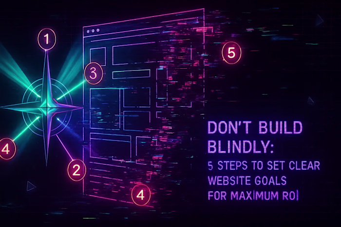 Don't Build Blindly: 5 Steps to Set Clear Website Goals for Maximum ROI