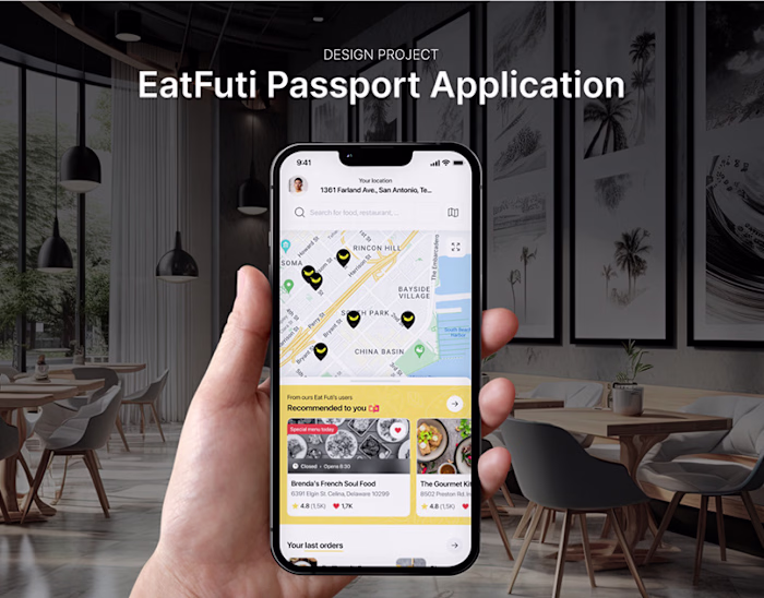 EatFuti Passport Application Design