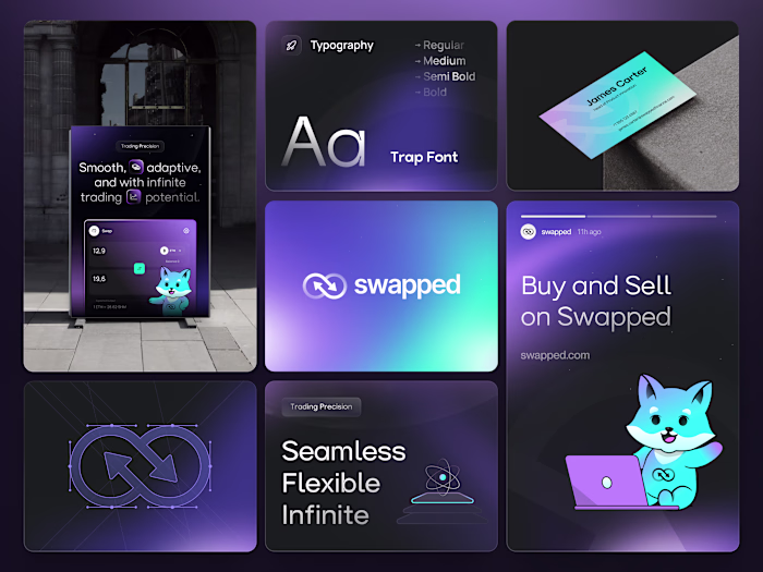 Branding for Crypto Trading & Exchange Platform