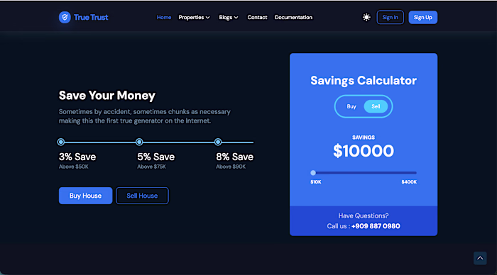 Modern Real Estate Web App
