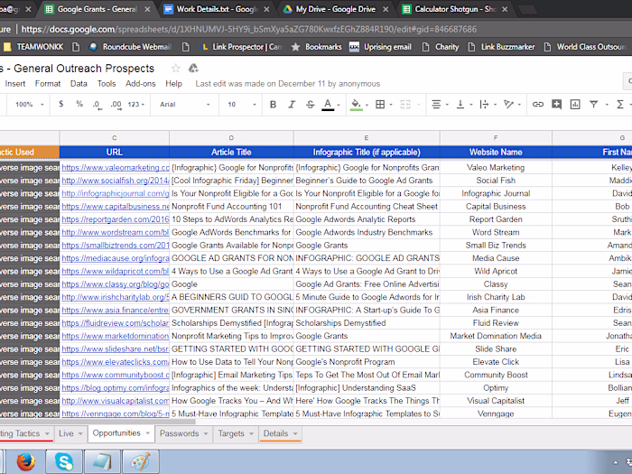 Link Building Specialist