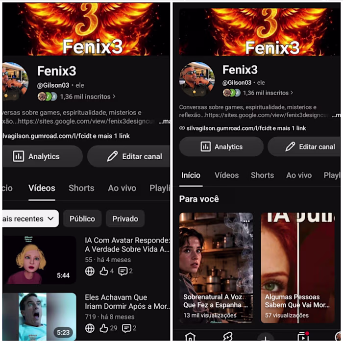 Fênix 3: Interactive Web & AI Content Creation