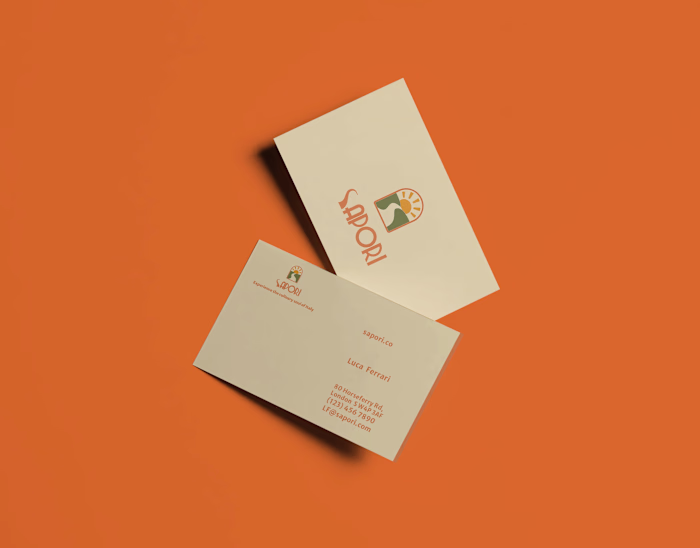 Sapori | Soulful Italian Branding