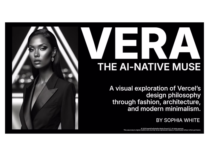 VERA: The AI-Native Muse — Editorial Brand Campaign
