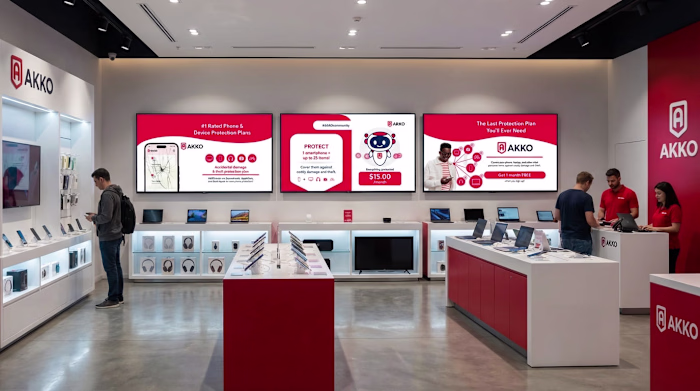 AKKO Retail Digital Signage