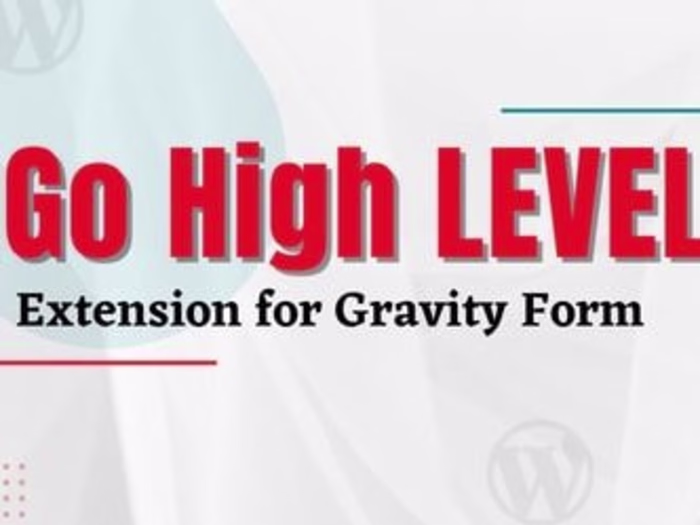 Go high level extension for Gravity Form