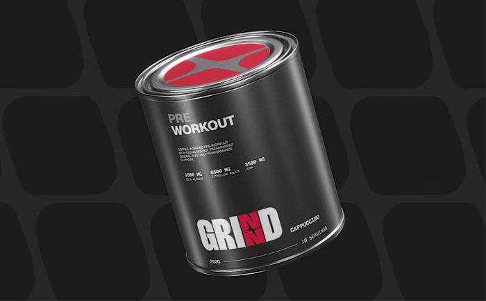 Grind — Sports Nutrition Branding & Packaging