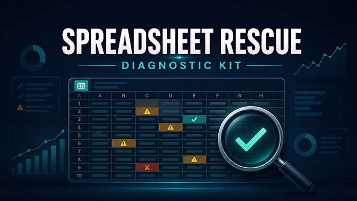 Spreadsheet Rescue Diagnostic Kit