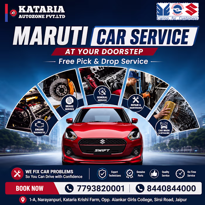 Designed a professional automotive service