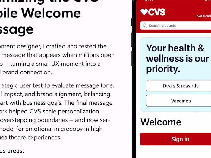 Healthcare App UX Redesign