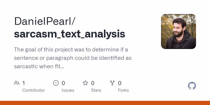 Sarcasm Text Analysis