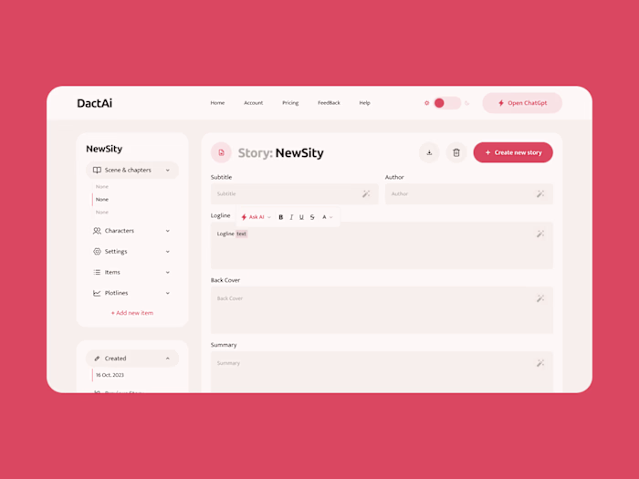 Dact IA — Saas