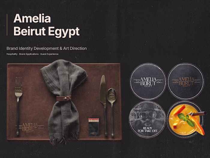 Amelia Beirut Egypt — Brand Identity & Art Direction