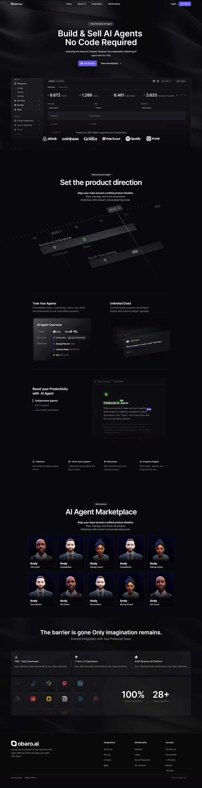 Build & Sell AI Agents   Landing Page