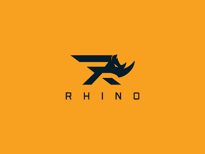 Rhino Vector Logo Available For