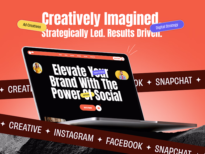 Social Media Agency Website Redesign