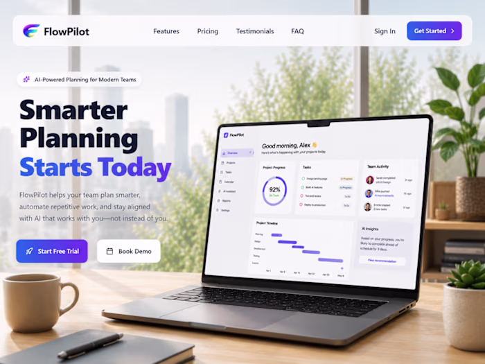 SaaS Landing Page 