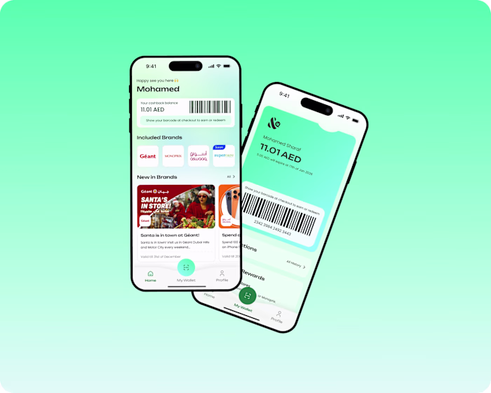&U — 0→1 loyalty app, 20K+ users in month one