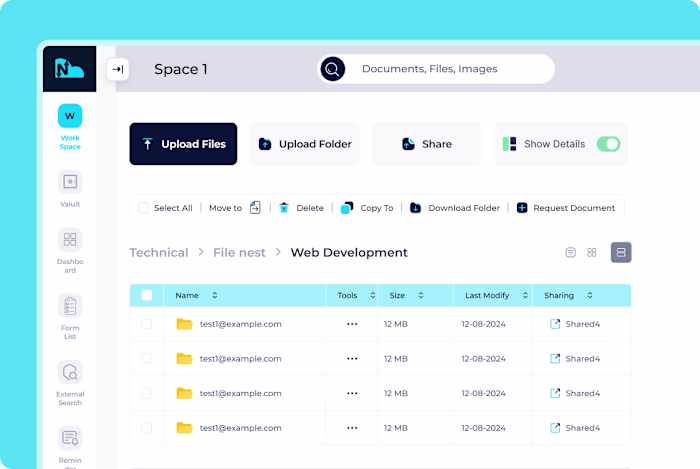 NexusFlow Document Management System Development