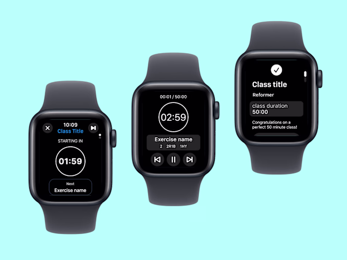 WatchApp wireframe for the project I'm currently working on:...
