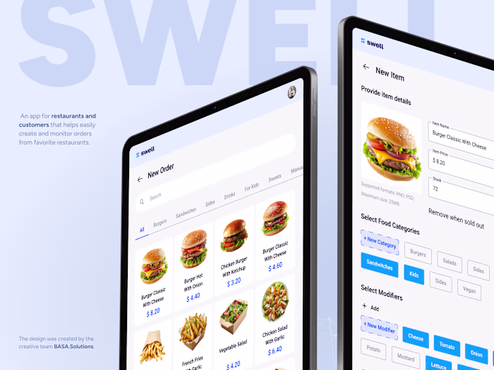 Food Ordering Mobile App Design