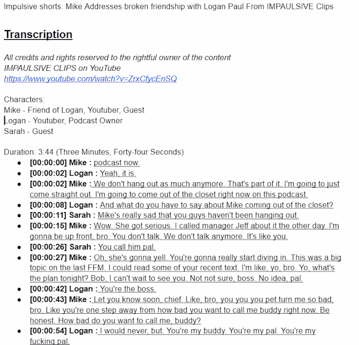 Typing Jobs Outputs