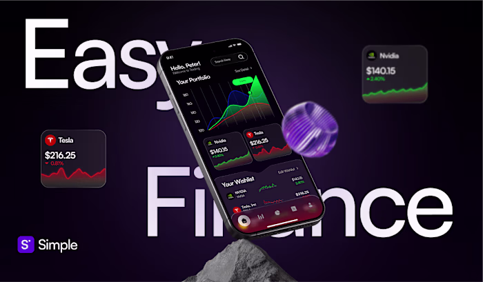 Simple Finance App - UI/UX Design