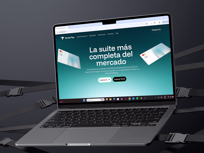 Tercia Pay — Framer Design & Development
