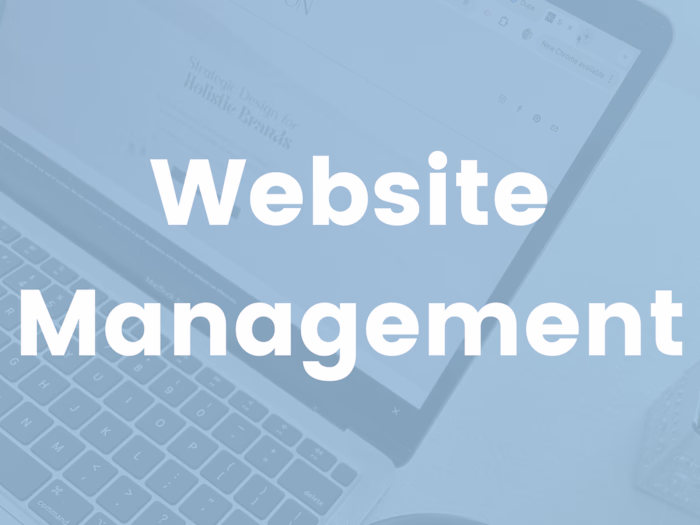 Website Management + Copy 