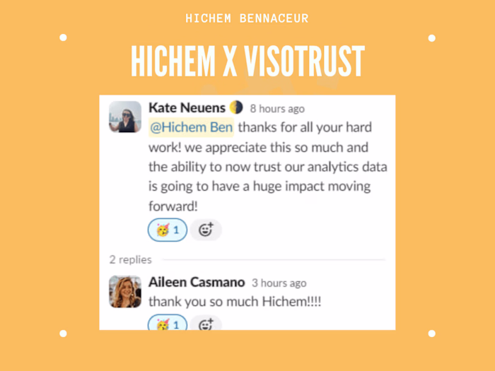 Fix analytics stack for Visotrust US based Saas company